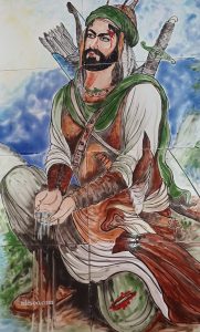 طرح کاشی نقاشی چهره و تصویر + نمونه کار ها