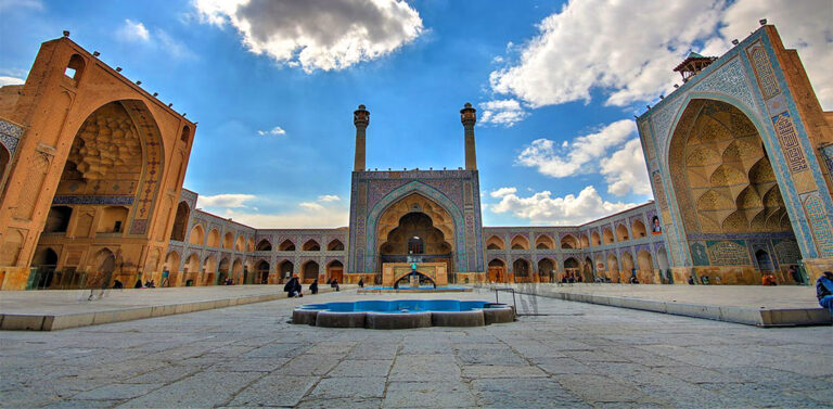 تاریخچه کاشی سنتی ایرانی- مسجد جامع اصفهان