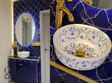 جدیدترین سرامیک سرویس بهداشتی دست ساز