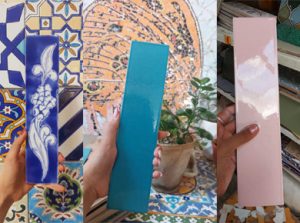 طرح کاشی دست ساز مترویی + نمونه کارها