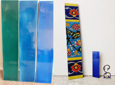 کاشی لعابی سنتی