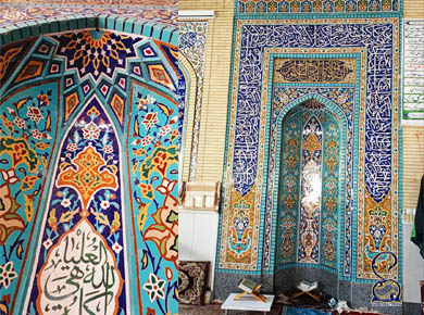 کاشی محراب دست ساز