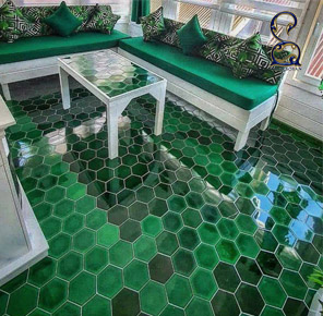 طرح کاشی مدرن برای کف