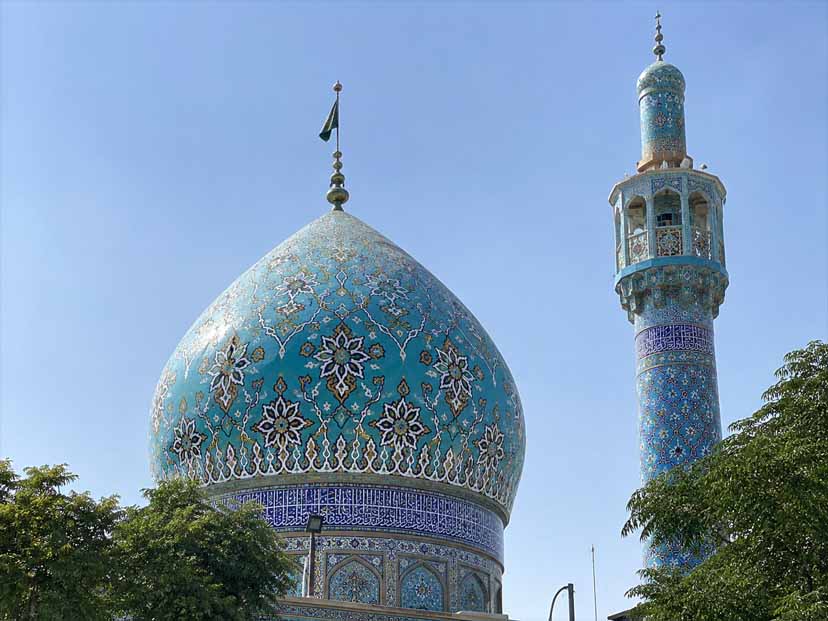معماری گنبد و گلدسته
