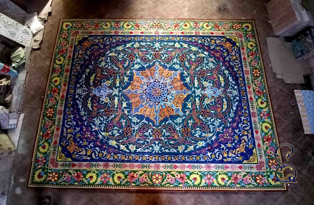 بهترین طراحی کاشی دست ساز در ایران