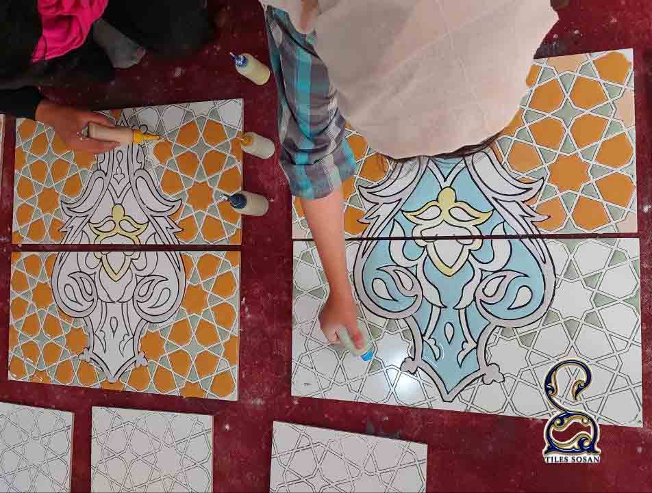 خرید کاشی سنتی مستقیم از کارگاه