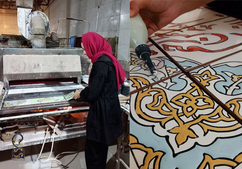 سفارش کاشی ایه قرآنی