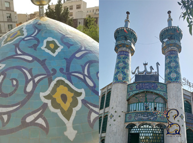 قیمت گنبد و گلدسته مساجد
