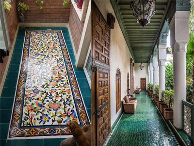 کاش دکواراتیو برای تراس و بالکن